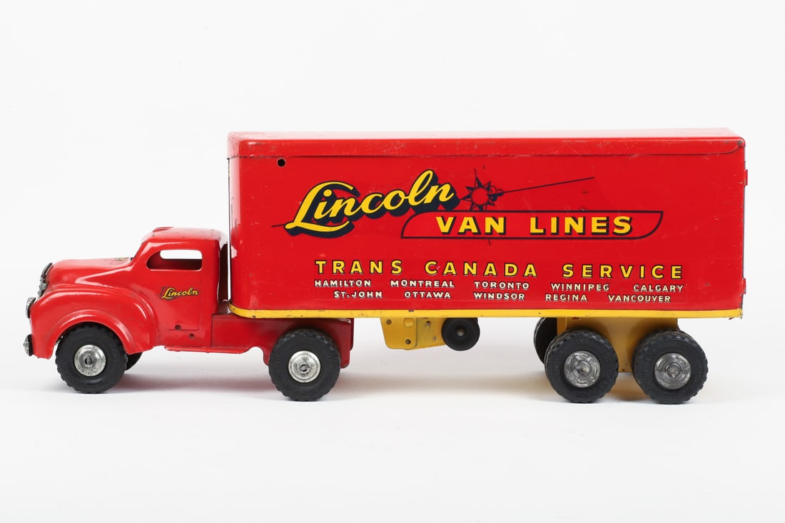Lincoln Toys "Trans Canada Service" Tractor Trailer - 2
