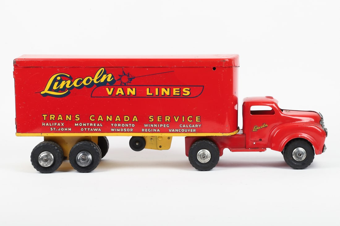 Lincoln Toys "Trans Canada Service" Tractor Trailer - 3