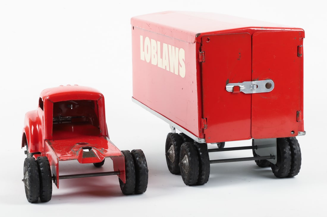 Lincoln Toys "Loblaws" Tractor Trailer - 5