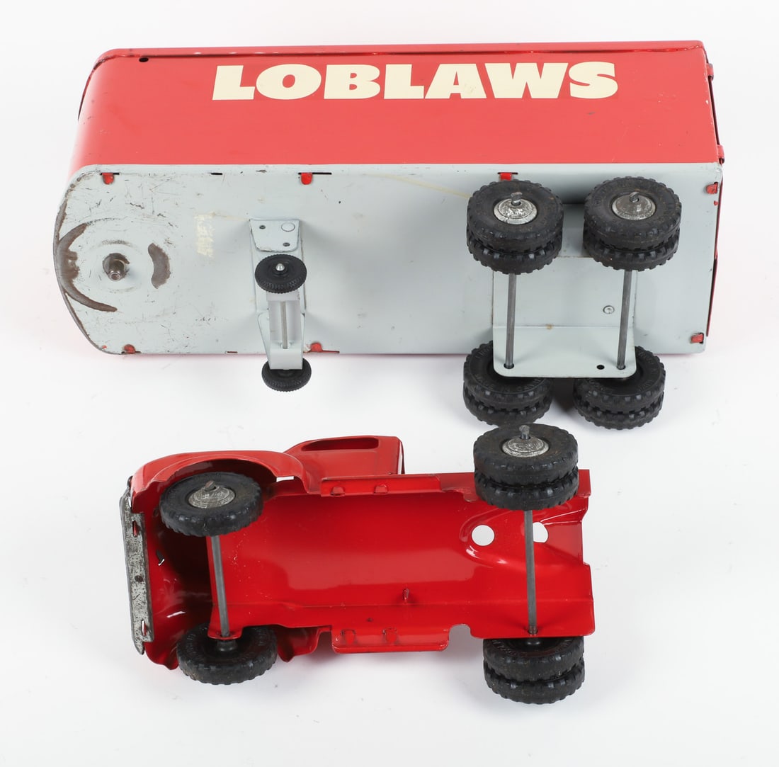 Lincoln Toys "Loblaws" Tractor Trailer - 7