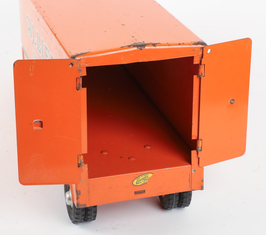 Lincoln Toys "Allied Van Lines" Tractor Trailer - 7