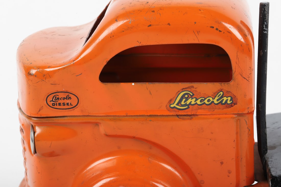 Lincoln Toys "Allied Van Lines" Tractor Trailer - 8