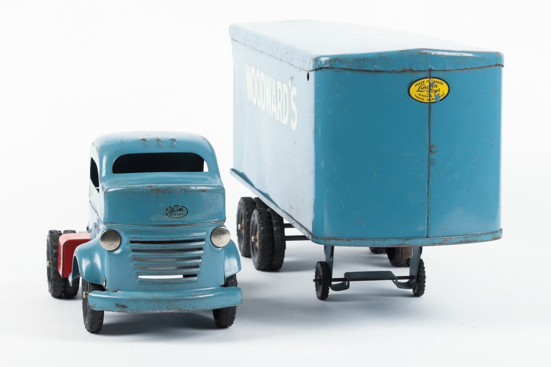 Lincoln Toys "Woodward's" Tractor Trailer - 4