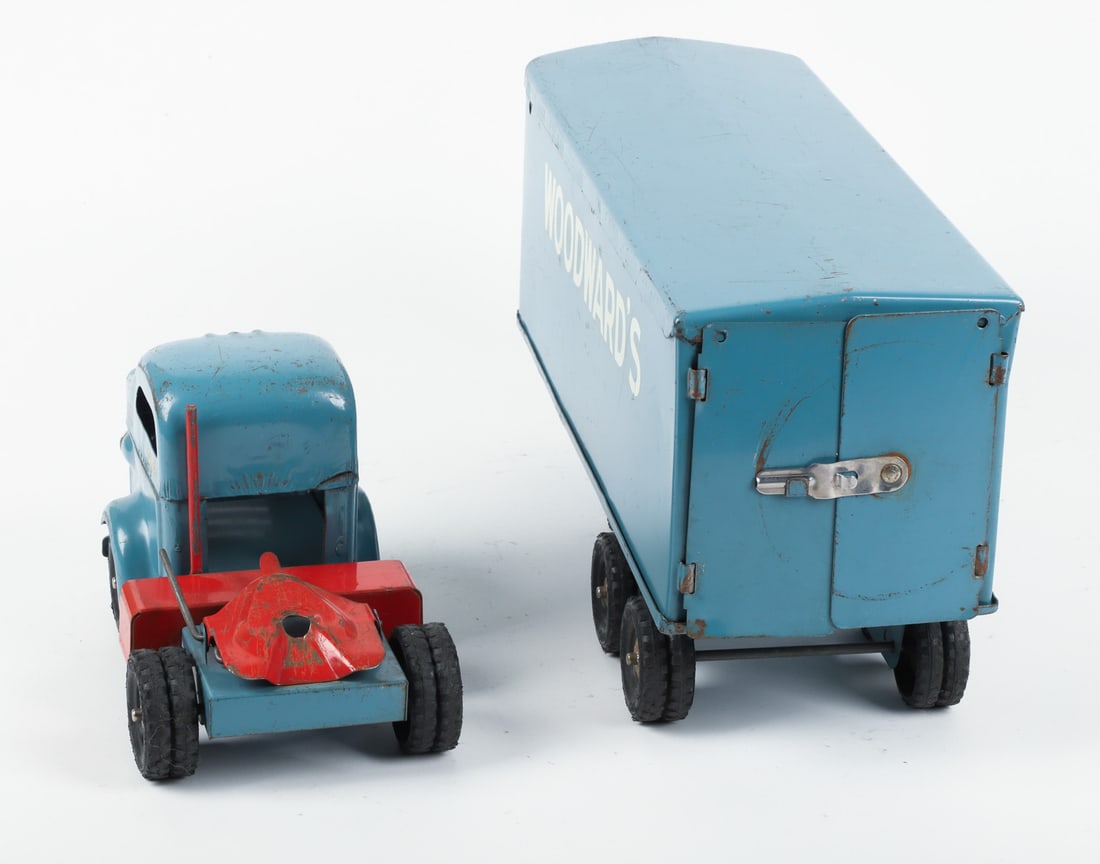 Lincoln Toys "Woodward's" Tractor Trailer - 5