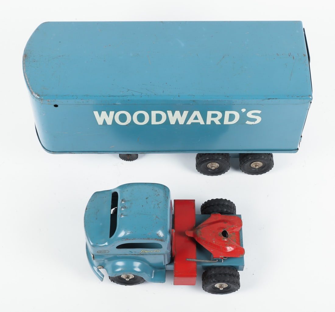 Lincoln Toys "Woodward's" Tractor Trailer - 6