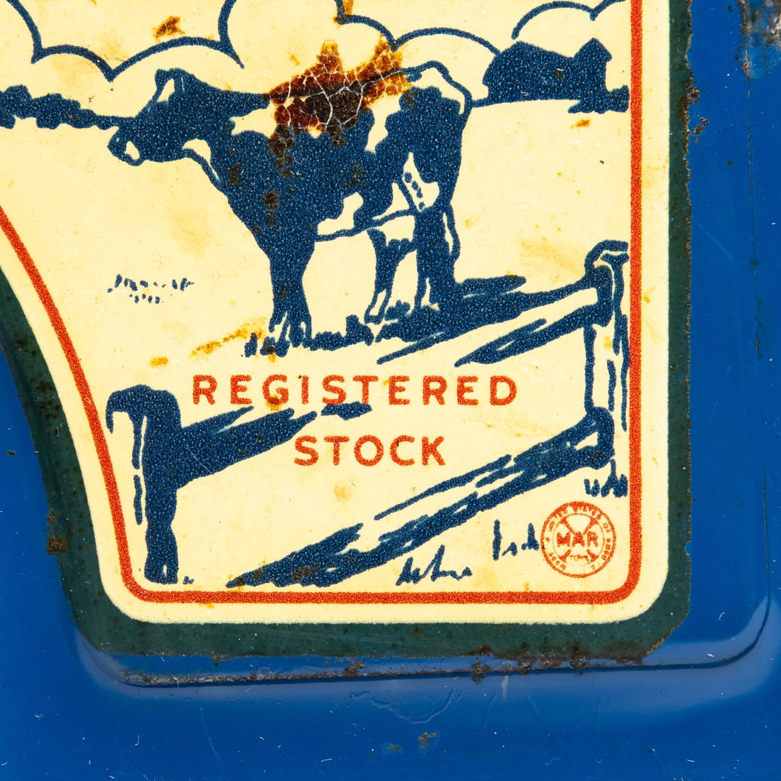 Marx Lazy-Day Dairy Farms Truck-and-Trailer Set - 10