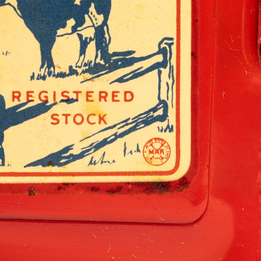 Marx Lazy-Day Dairy Farms Truck-and-Trailer Set - 9