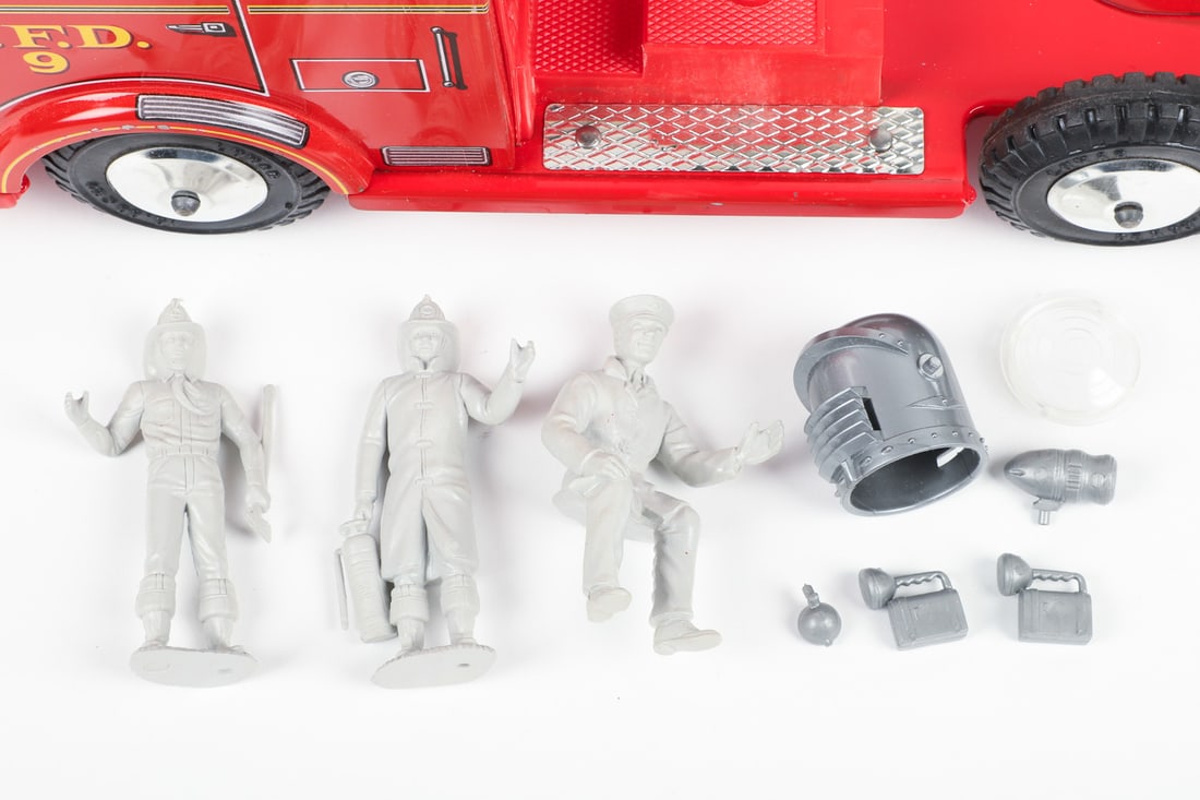 Marx Lumar V.F.D. No. 9 Fire Truck - 9