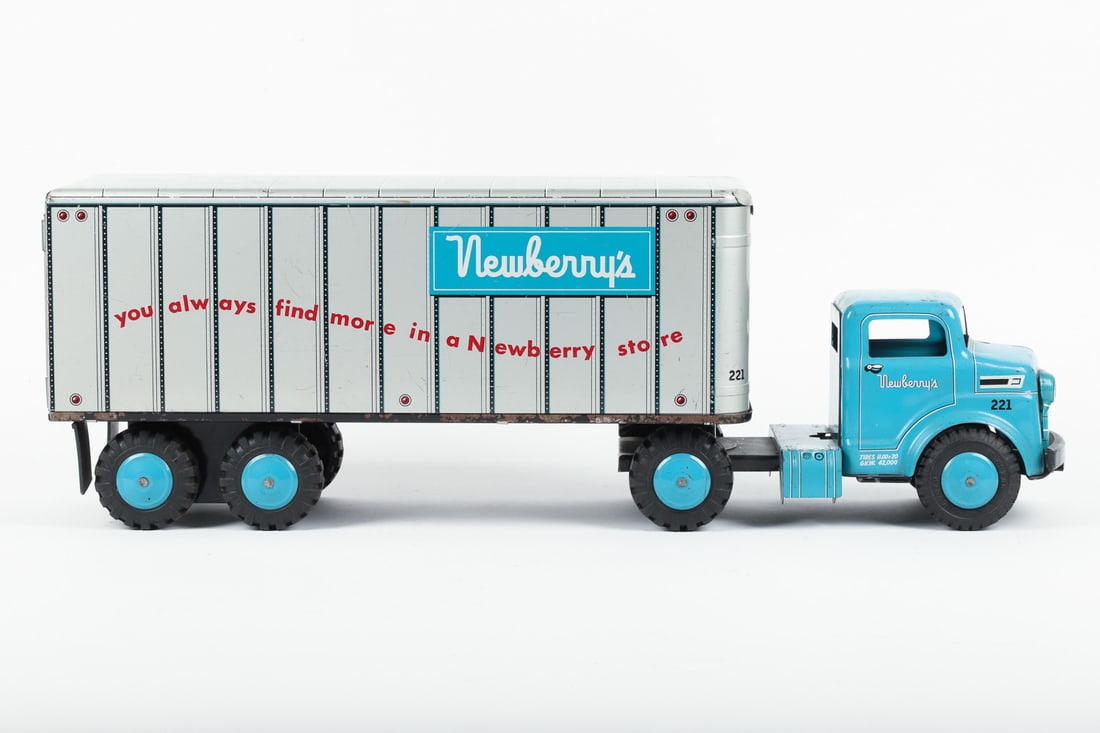 Marx Lumar "Newberry's" Tractor Trailer - 3