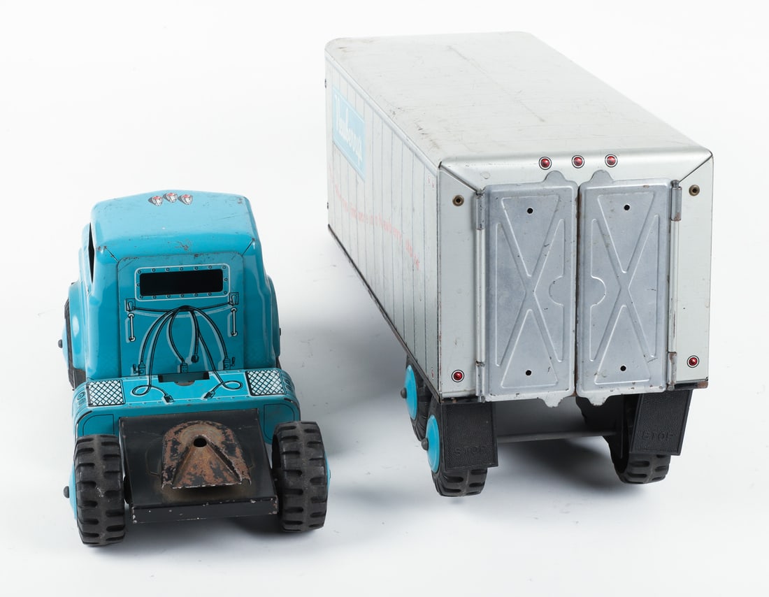 Marx Lumar "Newberry's" Tractor Trailer - 5