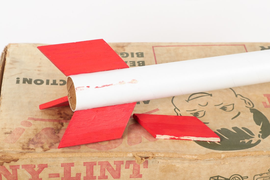 Ny-Lint Guided Missile Carrier With Original Box - 10