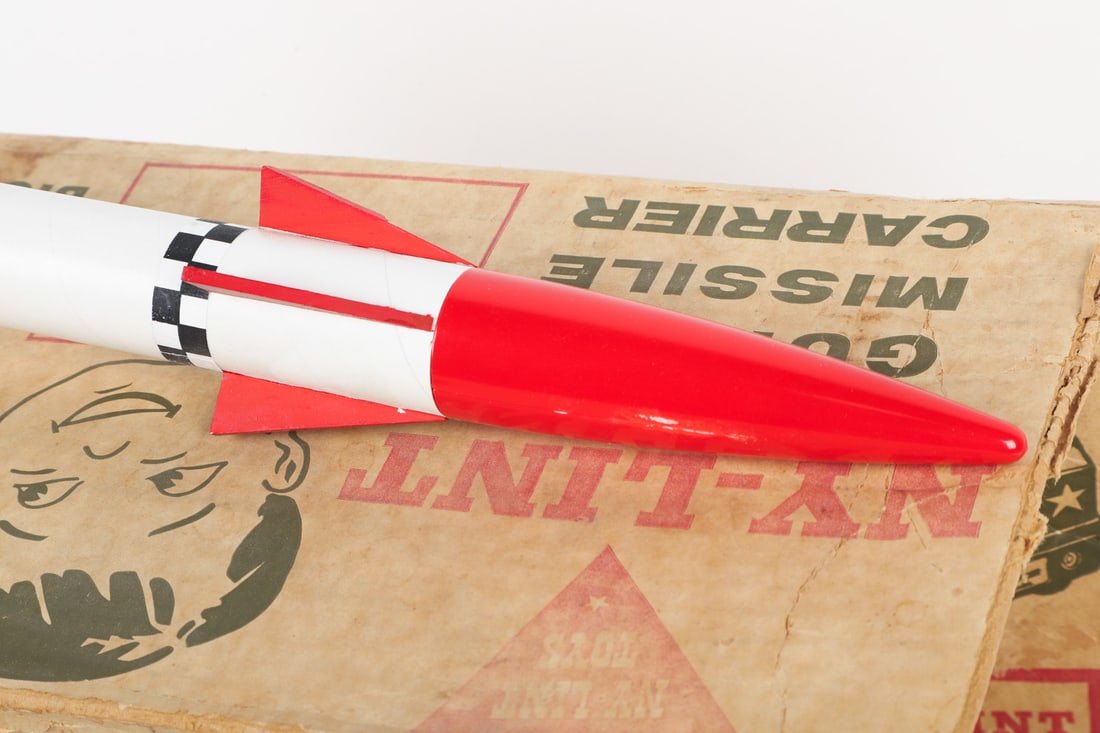 Ny-Lint Guided Missile Carrier With Original Box - 11