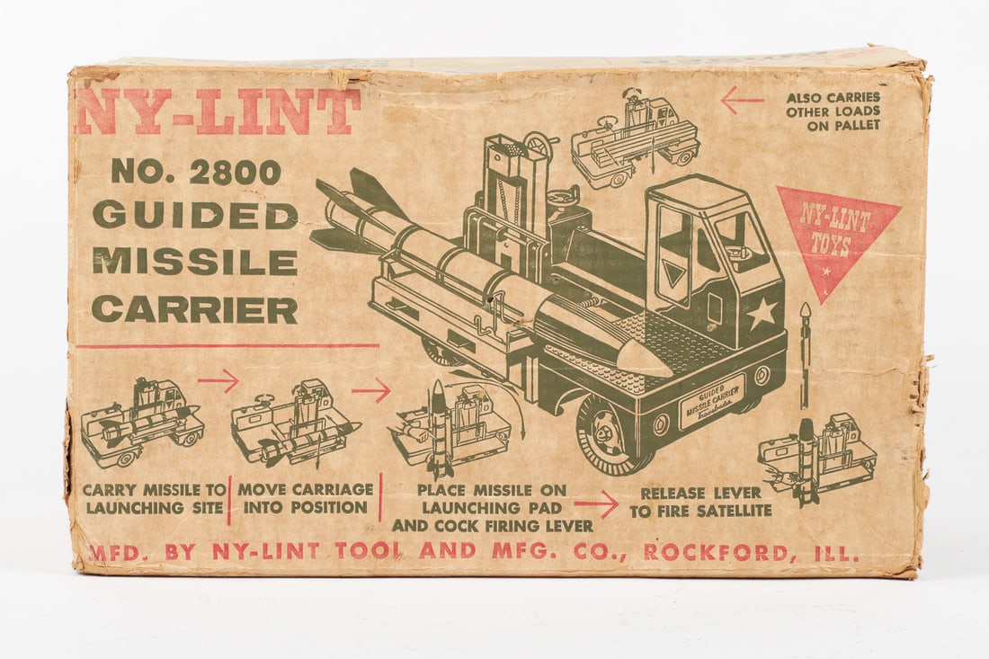 Ny-Lint Guided Missile Carrier With Original Box - 13