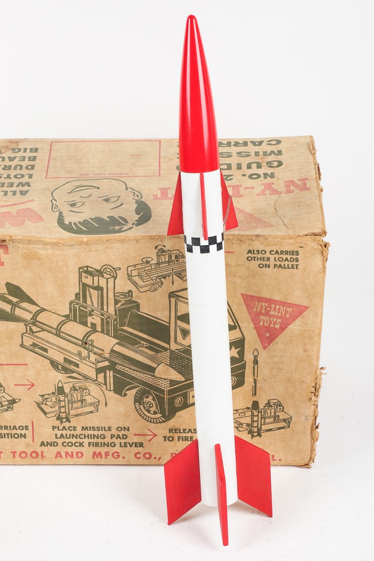 Ny-Lint Guided Missile Carrier With Original Box - 9