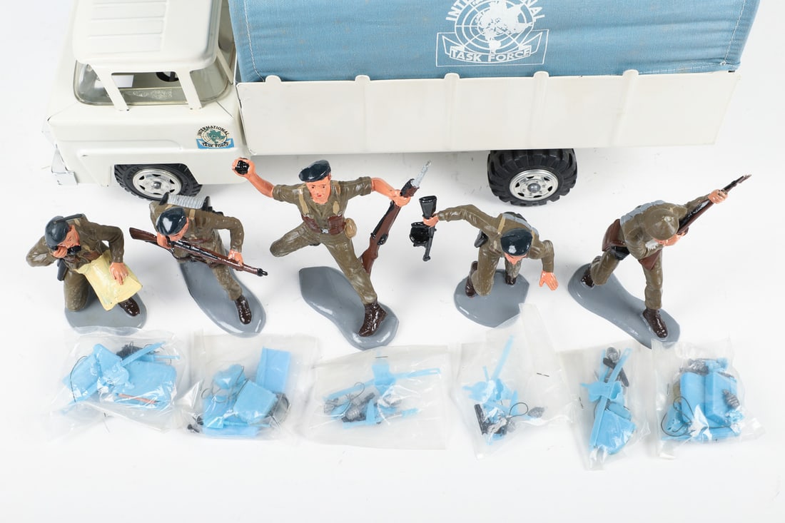 Marx Lumar International Task Force Set With Original Box - 11