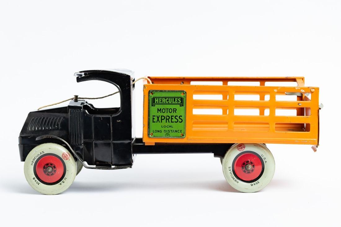 J. Chein "Hercules Motor Express" MACK Stake Truck - 2