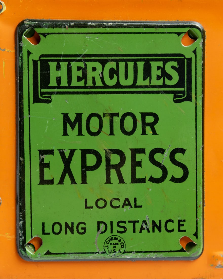 J. Chein "Hercules Motor Express" MACK Stake Truck - 9