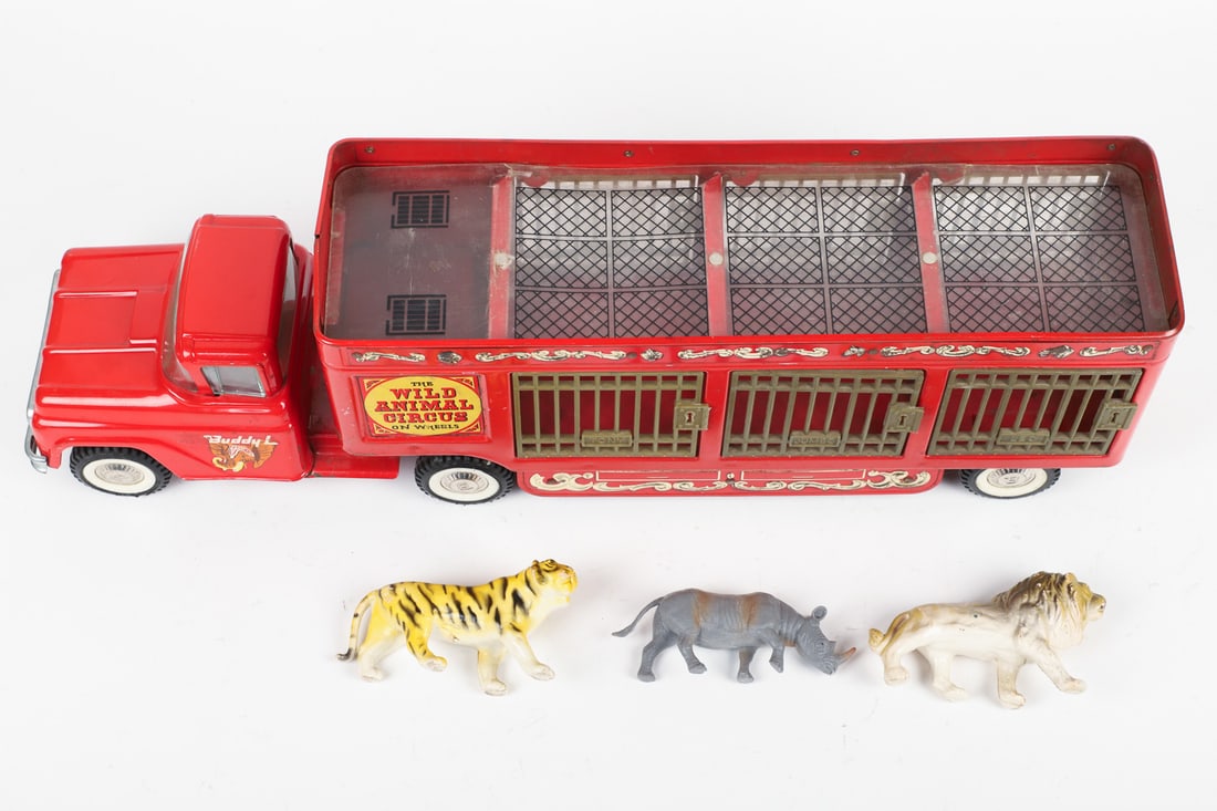 Buddy L "Wild Animal Circus" Tractor Trailer - 6