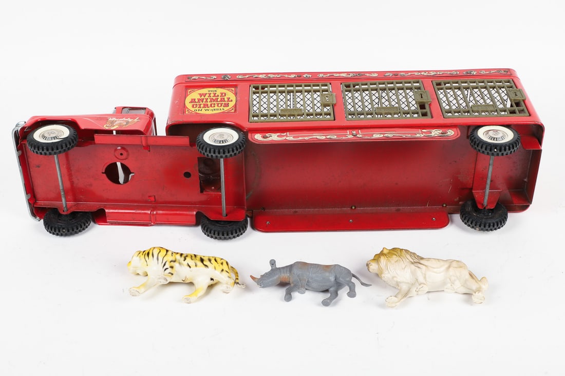 Buddy L "Wild Animal Circus" Tractor Trailer - 7