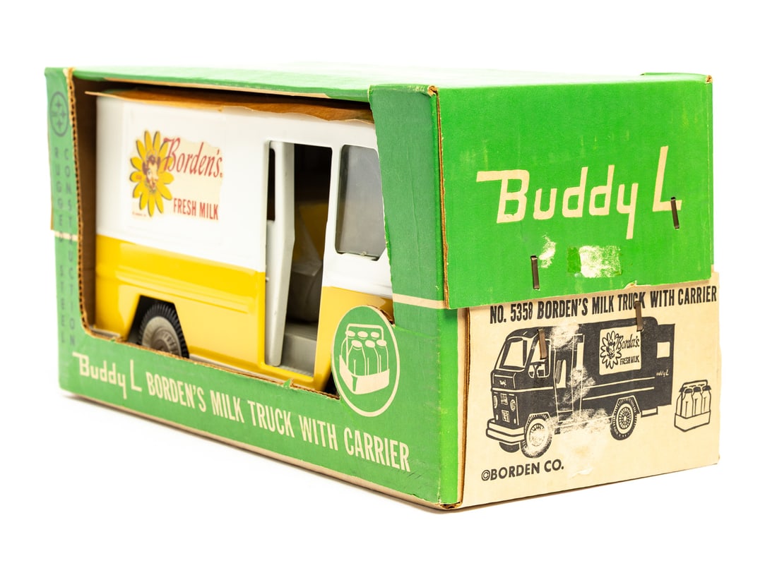 Buddy L "Borden's Milk" Truck With Original Box - 3