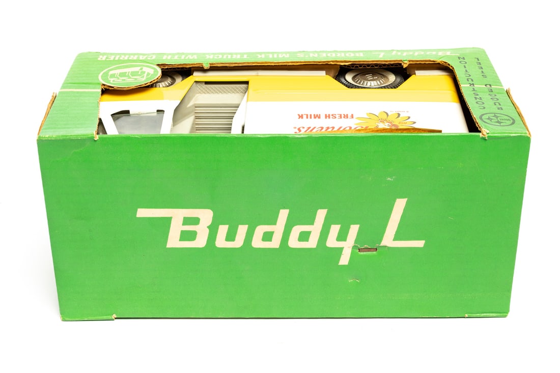 Buddy L "Borden's Milk" Truck With Original Box - 4