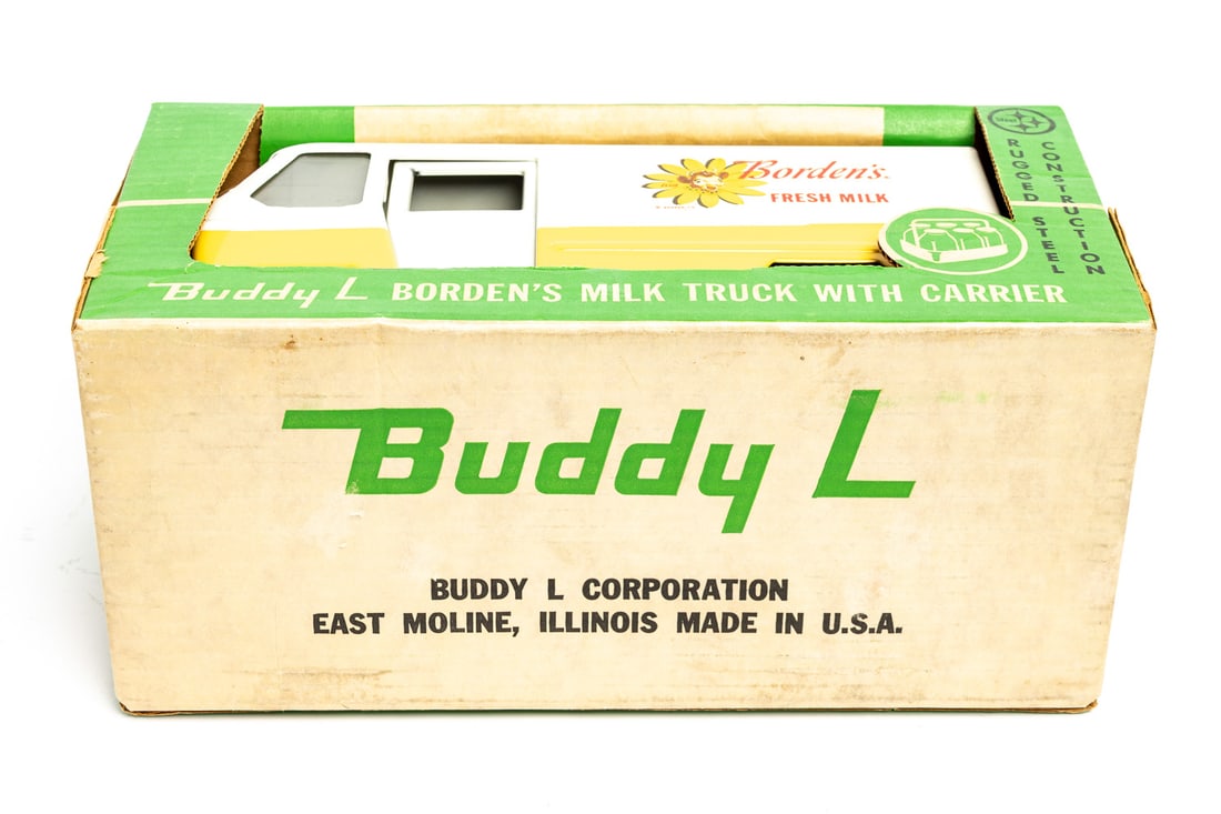 Buddy L "Borden's Milk" Truck With Original Box - 6