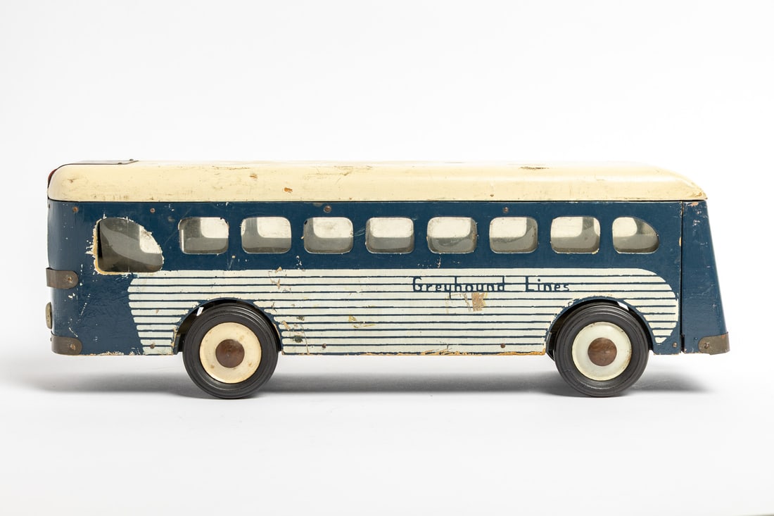 Buddy "L" Wooden "Greyhound Lines" Bus - 2