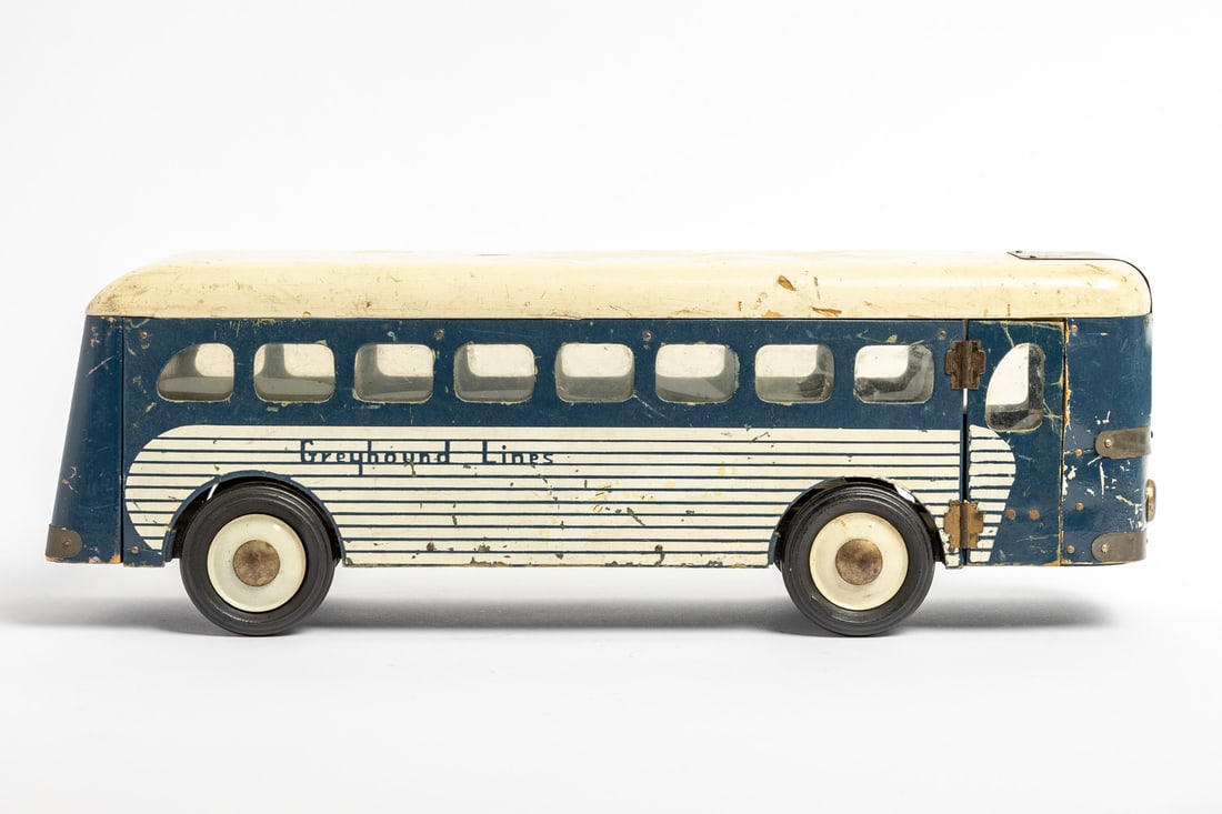 Buddy "L" Wooden "Greyhound Lines" Bus - 3