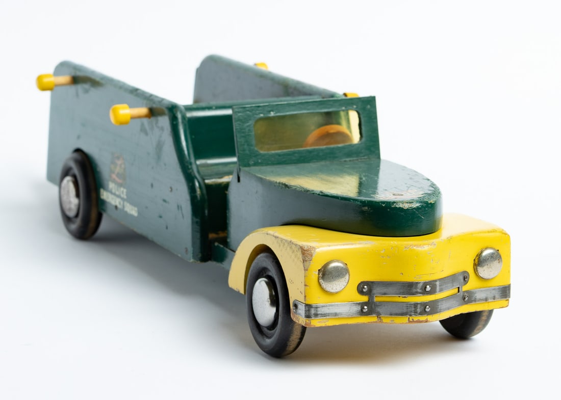 Buddy "L" Wooden "Police Emergency Squad" Truck - 4