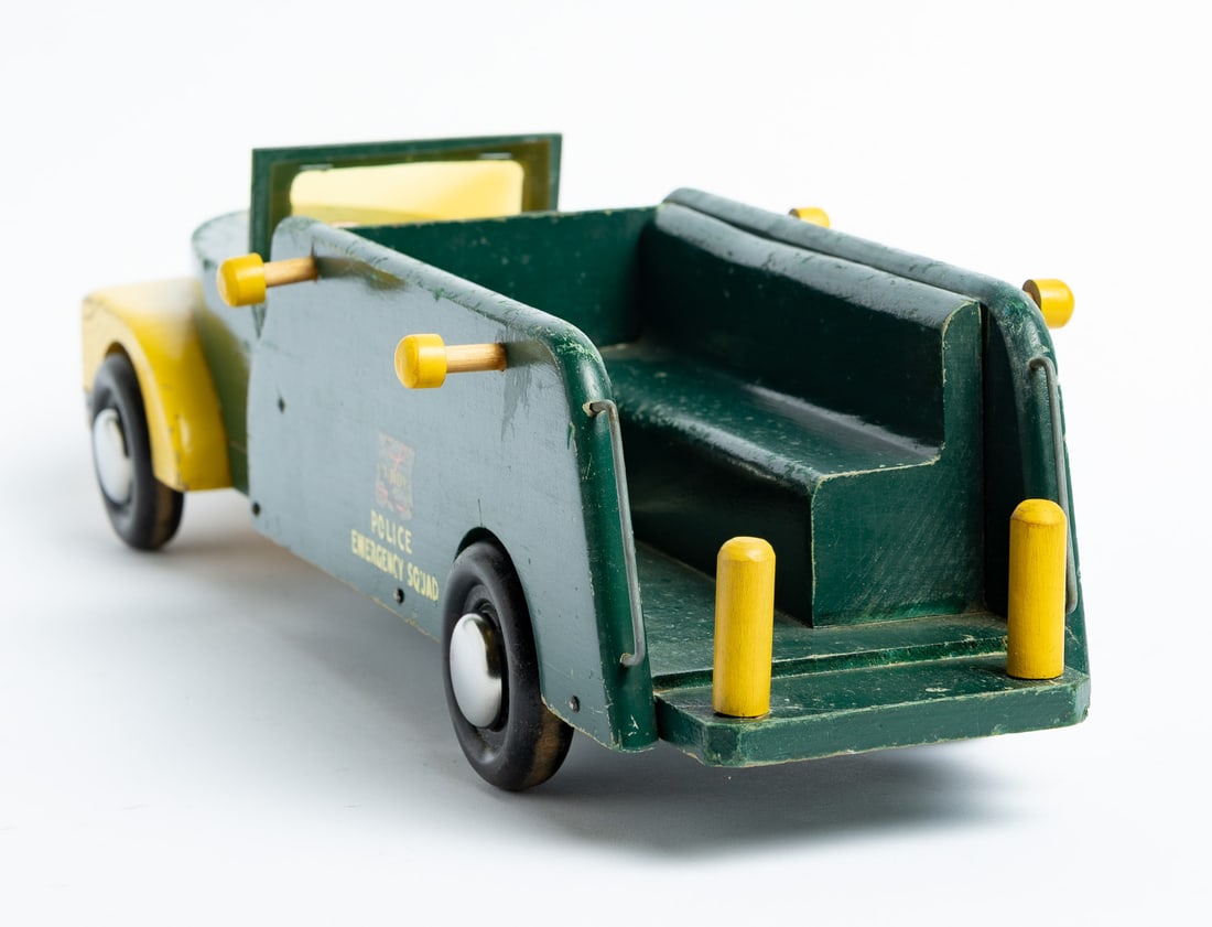 Buddy "L" Wooden "Police Emergency Squad" Truck - 5