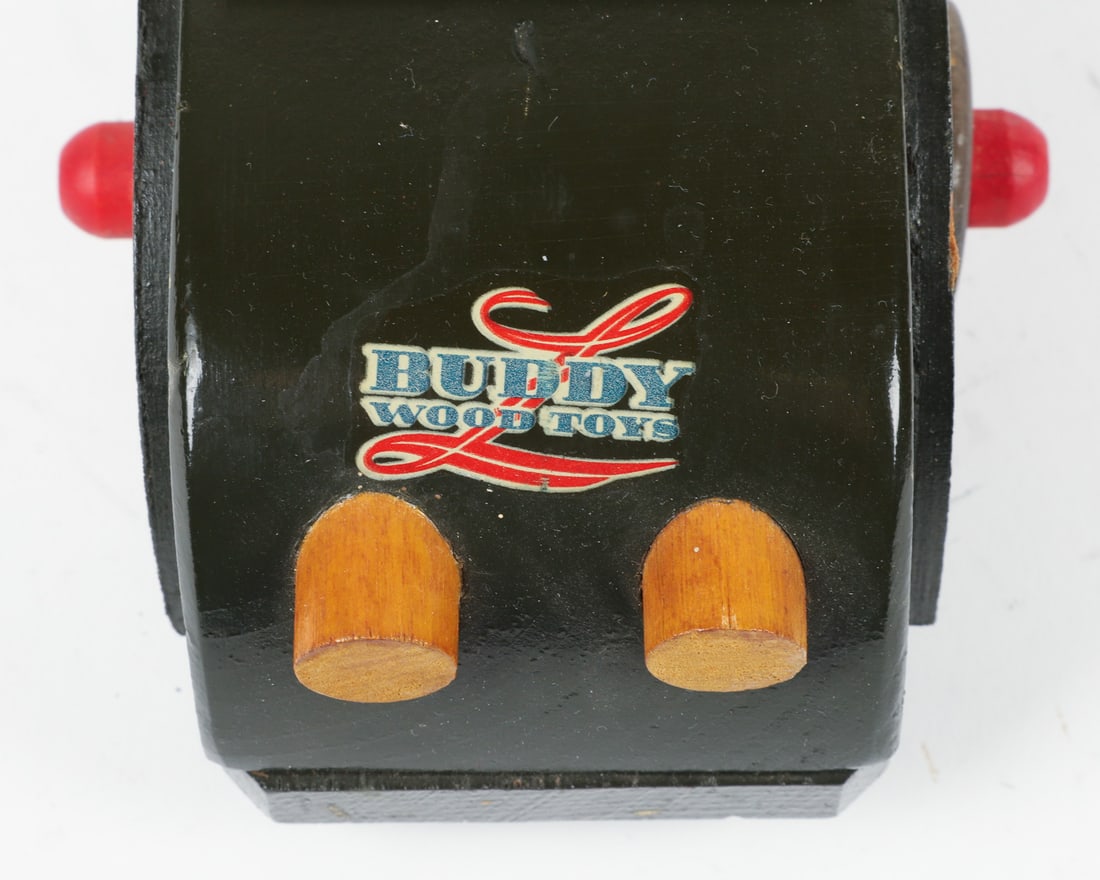 Pair of "Buddy L" Wooden Military Trucks - 10