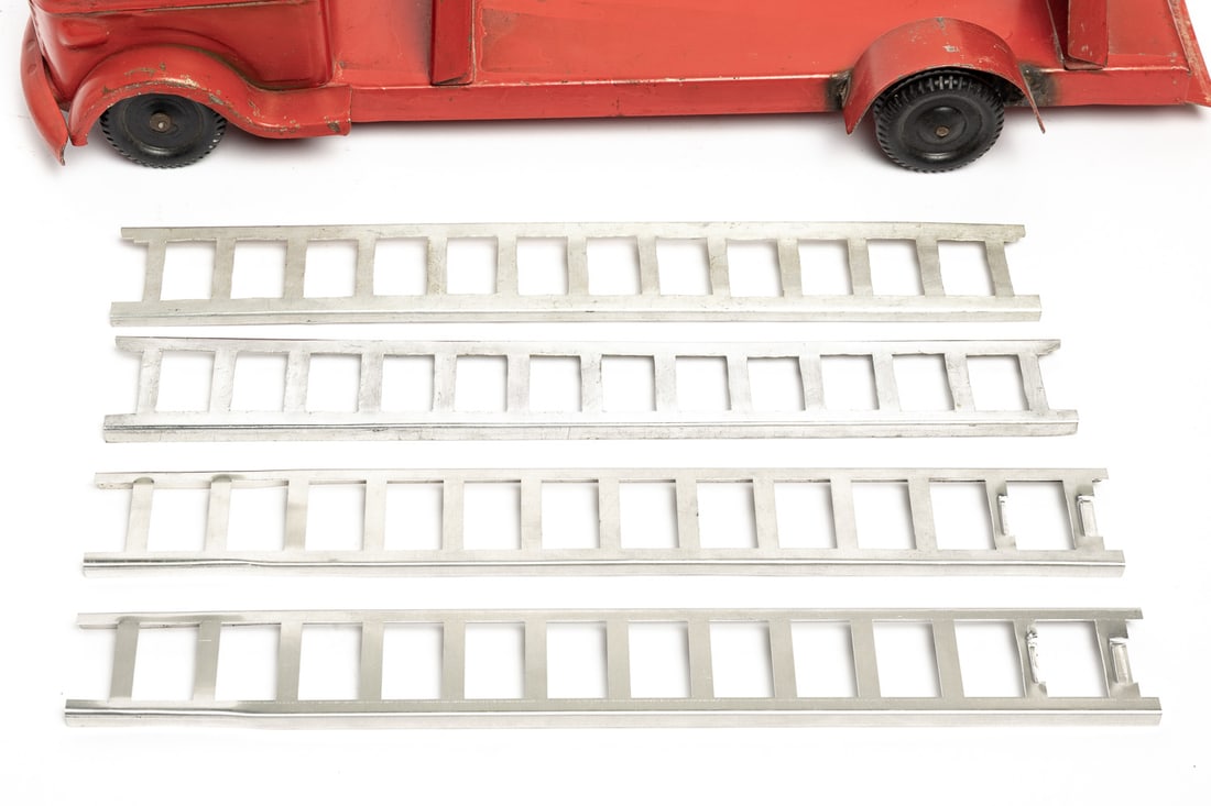 Lincoln Toys Fire Truck By Al's Cycle Shop - 8