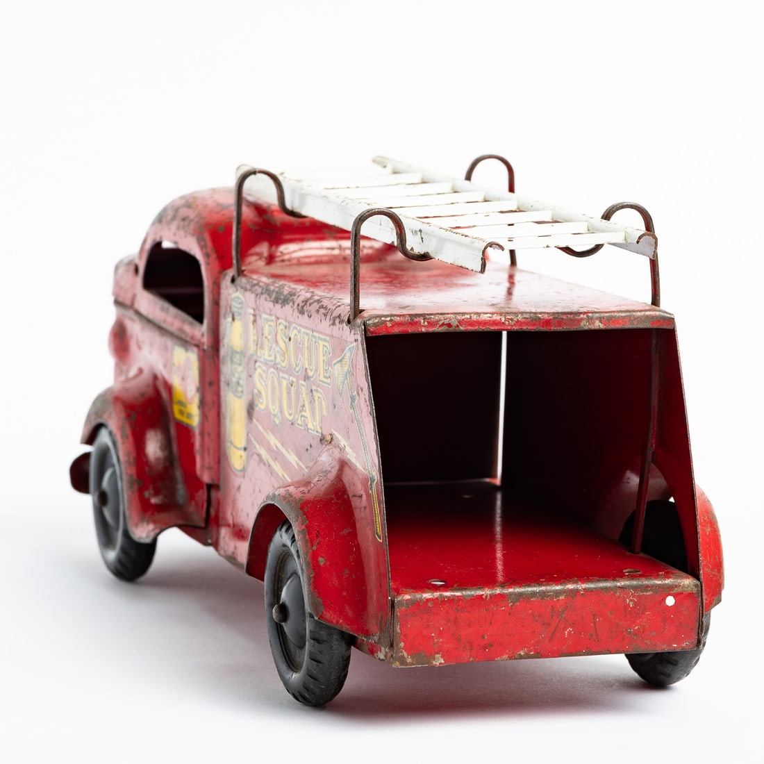 Lincoln Toys Rescue Squad Ladder Truck - 5