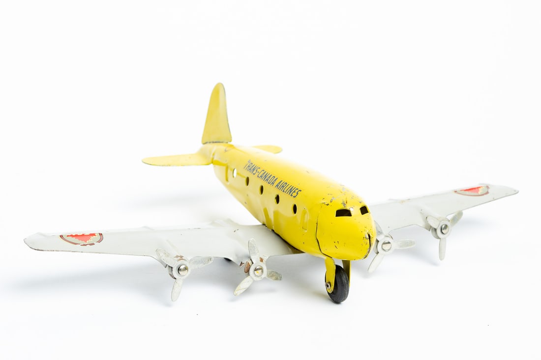 Lincoln Toys Trans-Canada Airlines Airplane - 4