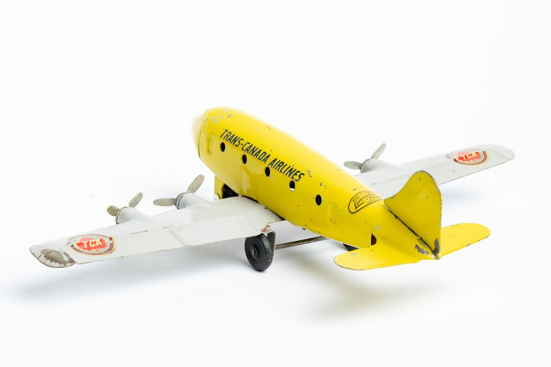Lincoln Toys Trans-Canada Airlines Airplane - 5