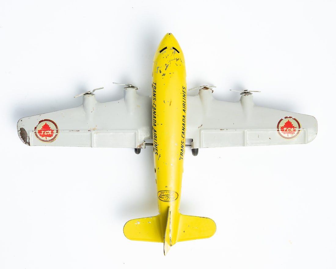 Lincoln Toys Trans-Canada Airlines Airplane - 6