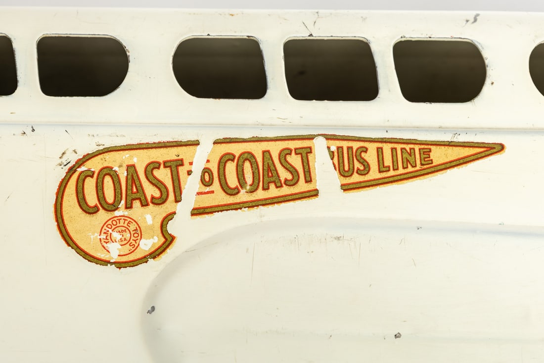 Wyandotte "Coast To Coast Bus Line" Toy - 10