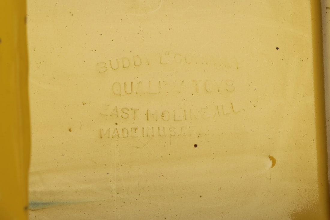 Pair of Buddy L Trucks (Rear Steer Hook & Ladder Truck and Emergency Wrecker Truck) - 12