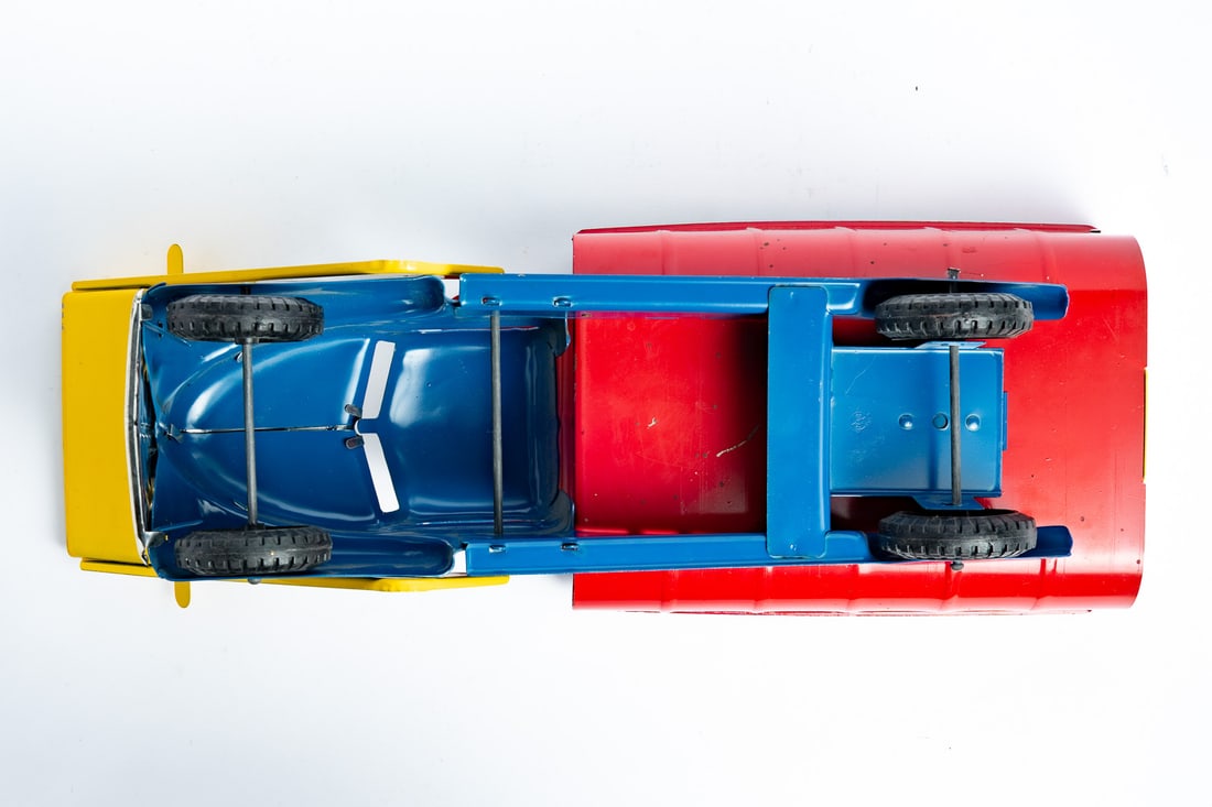 Marx Lumar Contractors Dump Truck With Front Loader - 8