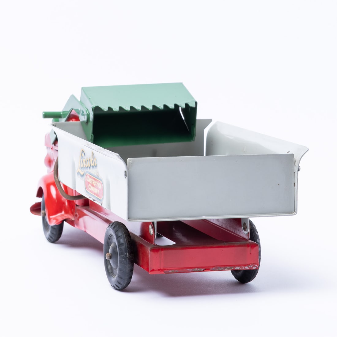 Lincoln Toys "Lincoln Construction Company" Bulldozer Dump Truck - 5