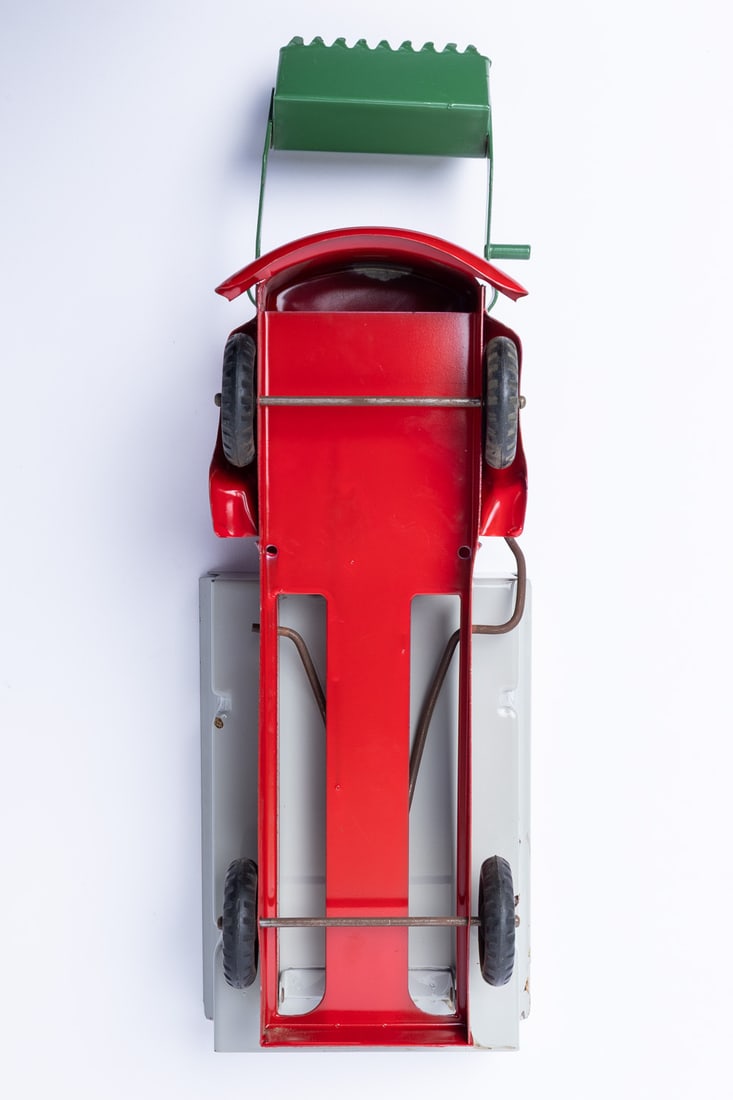 Lincoln Toys "Lincoln Construction Company" Bulldozer Dump Truck - 7