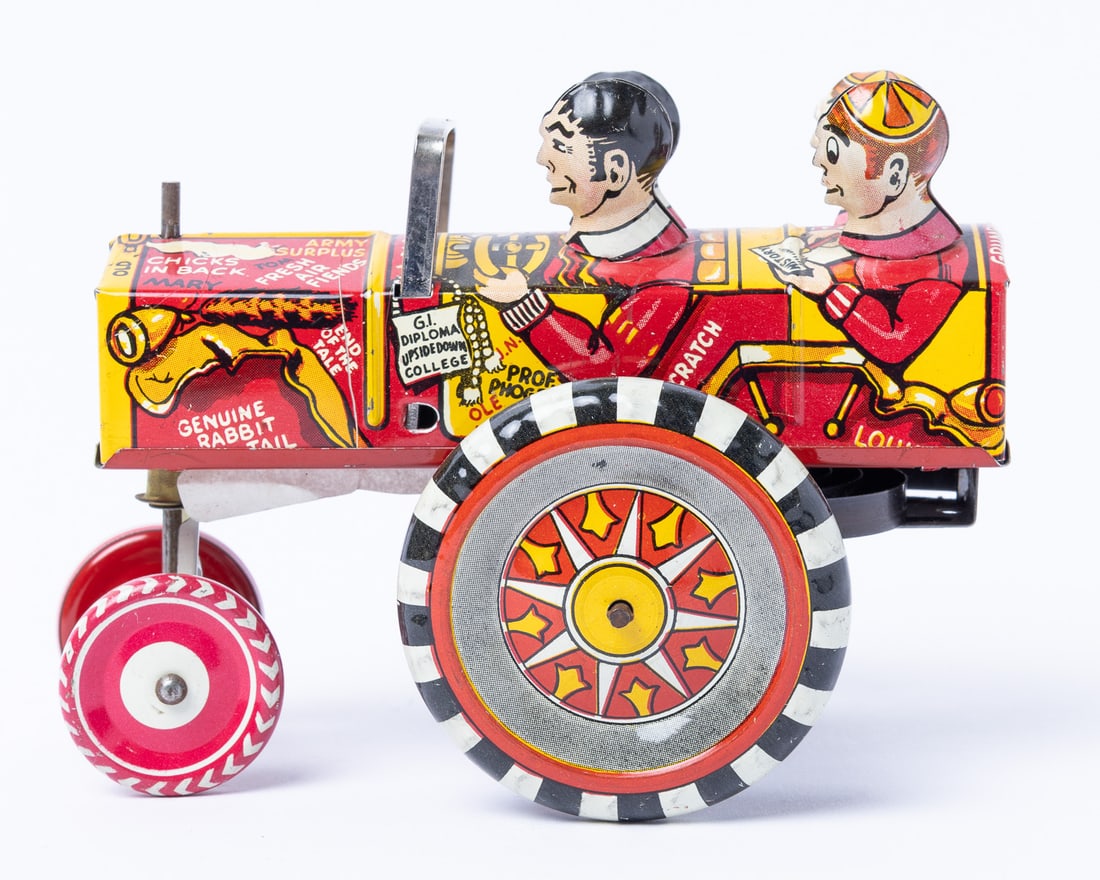 Marx "Old Jalopy College" Crazy Car - 2