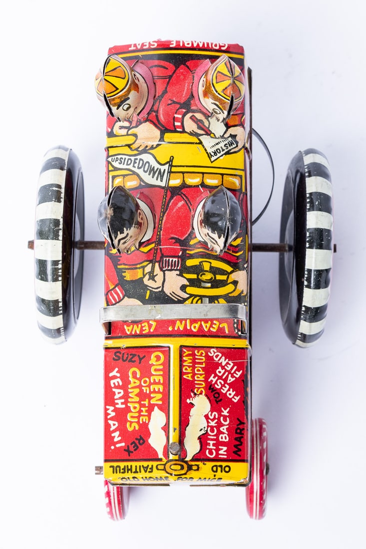 Marx "Old Jalopy College" Crazy Car - 6