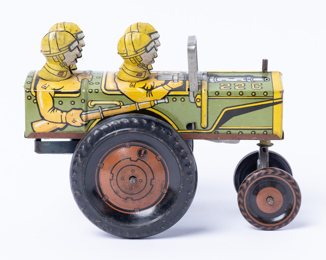 Marx "Jumpin Jeep 22C" Crazy Car - 3