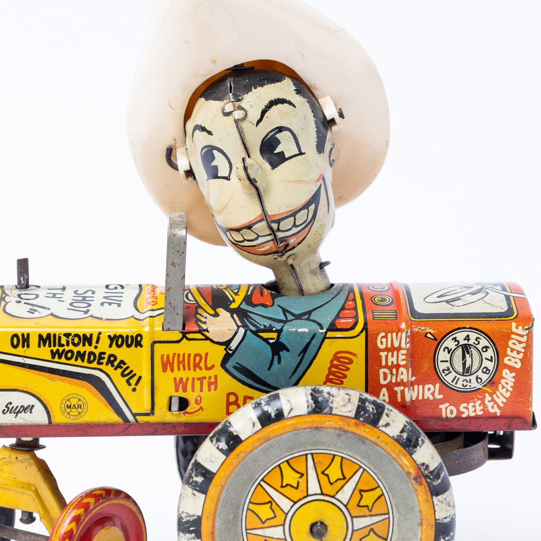 Marx "Milton Berle" Crazy Car - 9