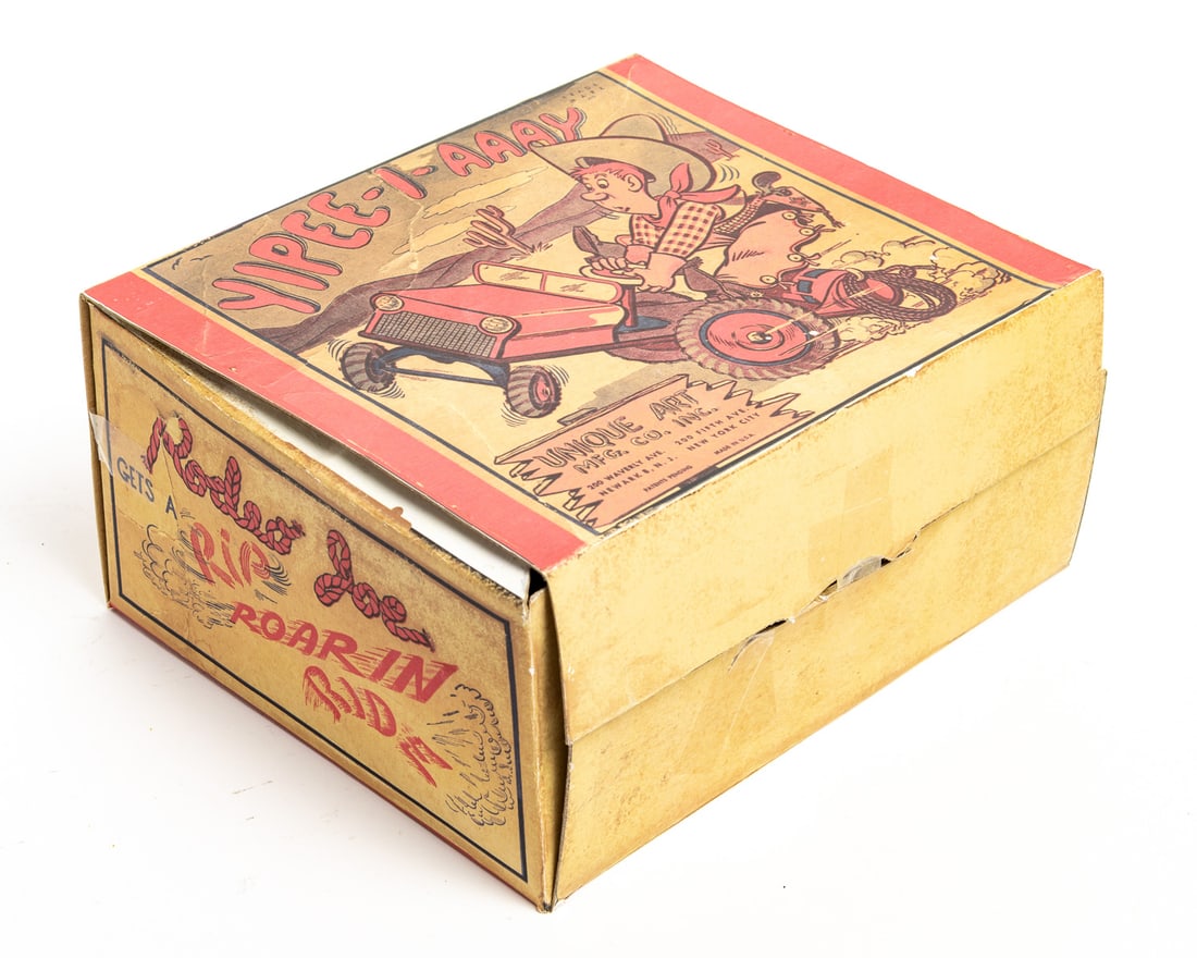 Unique Art "Rodeo Joe" Crazy Car Wind-up - 10