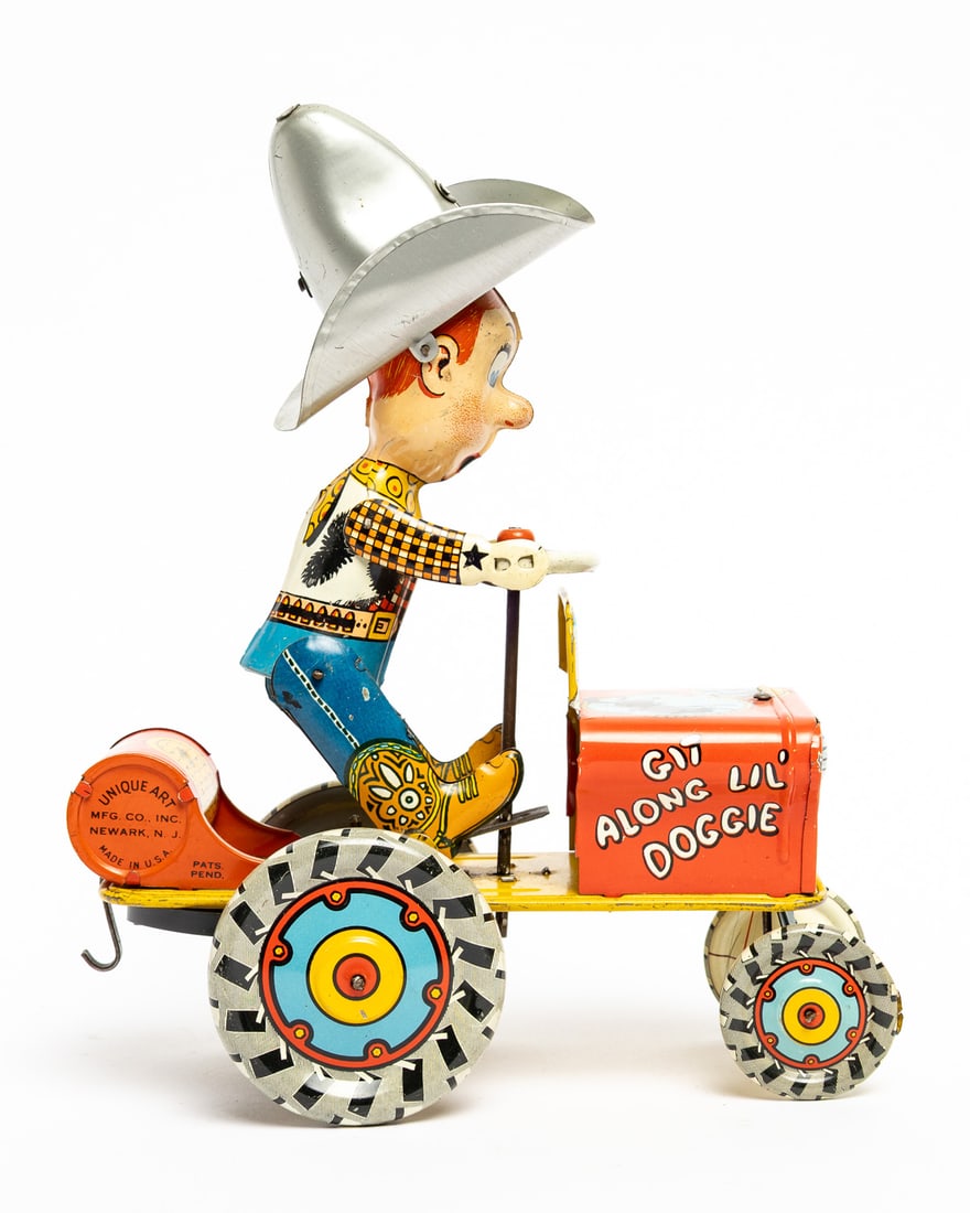 Unique Art "Rodeo Joe" Crazy Car Wind-up - 3