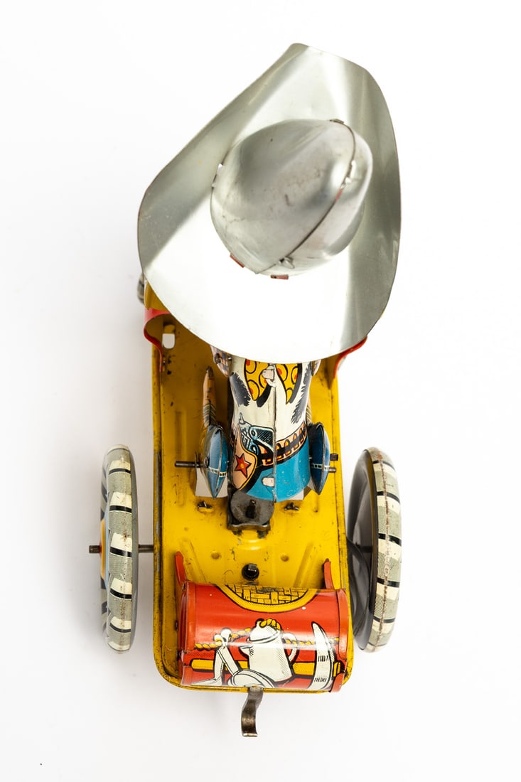 Unique Art "Rodeo Joe" Crazy Car Wind-up - 7