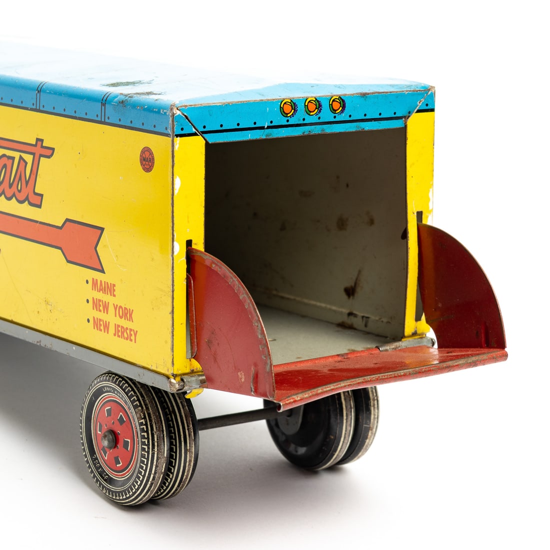 Pair of Marx Tractor Trailers (East-West Coast and Marcrest Livestock) - 11