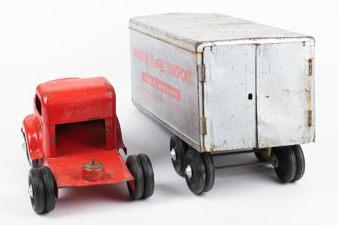 Otaco Minnitoys "Hi-way Transport" Tractor Trailer - 5